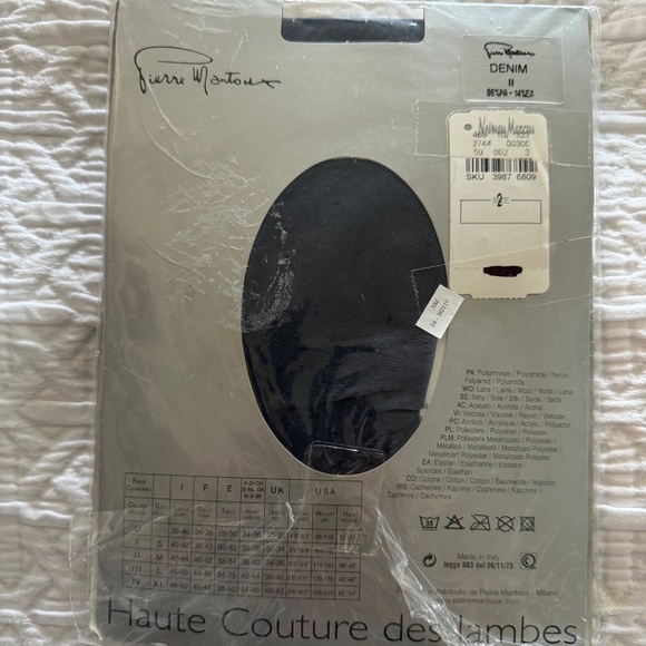 1 LOT of 5 pairs of Stylish Hosiery/Tights, multiple colors, - Picture 4 of 8